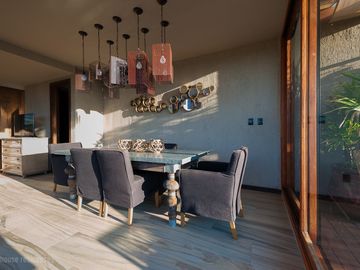 Penthouse 3 recamaras con alberca privada, edificio avant garde con diseño y dec