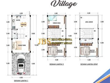 COMING SOON NOVEMBER 2022 BAMBU VILLAGE Jalan Bambu VI - Sutomo Ujung - Karantina