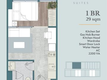 Hunian Studio Harga Murah Lokasi Premium, Auraya Suites Alam Sutera