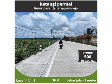 Tanah Murah 50 Jt-an; Selatan Alun-Alun Purworejo