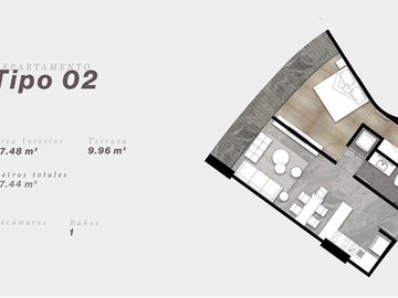 DEPARTAMENTO EN VENTA ORHUS SANTA MARIA MONTERREY