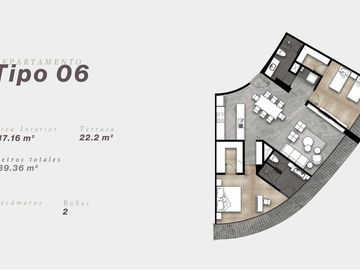 DEPARTAMENTO EN VENTA ORHUS SANTA MARIA MONTERREY