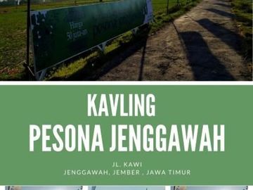 Tanah Murah Jember, Dekat Pasar Jenggawah