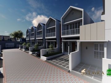 Rumah Villa Mewah Murah Strategis di Mainroad Cisaranten