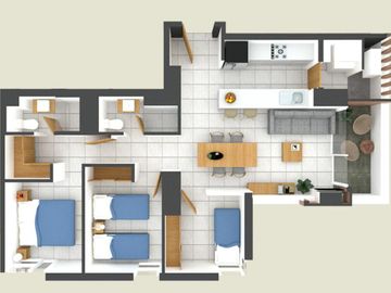 Departamentos en Venta en Santa Catarina