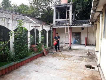 Rumah second tanah luas siap huni Kampung Sawah Jati Warna Pondok Melati Bekasi