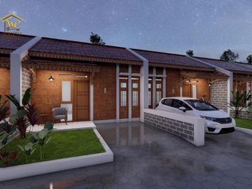 DIJUAL RUMAH ETNIK HANYA SISA 1 UNIT SAJA! DI JL. JOGJA SOLO HANYA 200 JUTA