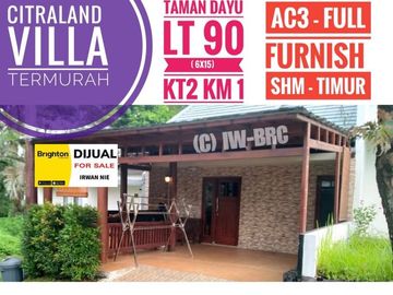Villa ????Sunrise Hill Citraland Taman Dayu siap huni