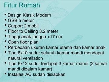 rumah siap huni free ppn Cluster alton Millenium City parung panjang