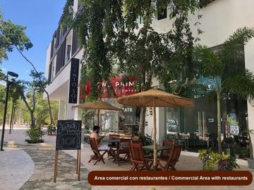 Departamento con jardín, acabados de lujo, alberca infinity, gimnasio