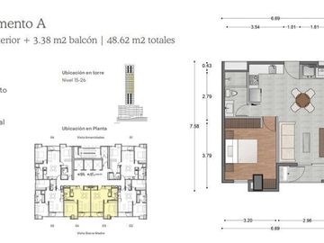 Departamento Preventa en Centro de Monterrey