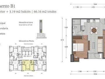 Departamento Preventa en Centro de Monterrey