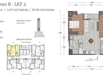 Departamento Preventa en Centro de Monterrey