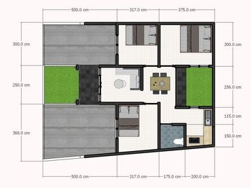 RUMAH 3 KAMAR 400 JUTAAN DI PIYUNGAN 5 MENIT KIDSFUN POSISI HOOK