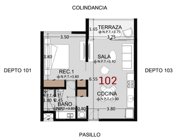 Departamentos con amenidades en Altabrisa