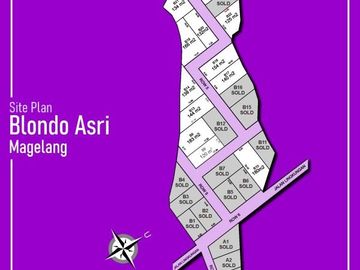 Tanah Kapling SHM, Blondo Asri Magelang Standar Perumahan