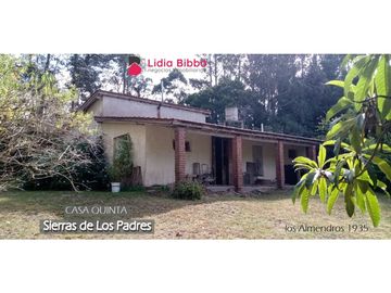 CASA QUINTA en Sierras de Los Padres