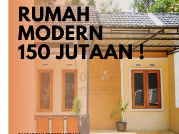 RUMAH MODERN TERMURAH DI KOTA WONOSARI ! 150 JUTAAN !