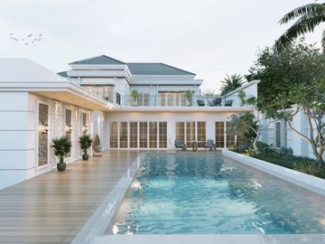 di jual rumah mewah full interior dan isi di jalan cemarah kipas komplek pemda pekanbaru