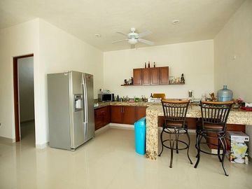 DEPARTAMENTO EN LA PLAYA  EN MERIDA CON ALBERCA EN SAN BRUNO KM 23.5