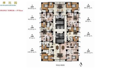 1 BEDROOM FOR SALE IN FOUR SEASON RIVIERA BINONDO