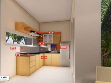 RUMAH LEBAR 7X8 ZUMA@NORTH MALIBU DI GADING SERPONG