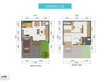 RUMAH LEBAR 7X8 ZUMA@NORTH MALIBU DI GADING SERPONG
