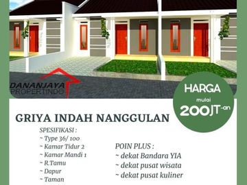 Rmh Murah Luas 131 m2 Kelurahan Banyuroto bisa KPR DP Ringan