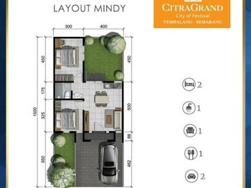 RUMAH CITRAGRAND TYPE TERBARU MINDY