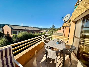 Depto en venta, 3 dorm. con vvista al mar/ Viña del Mar