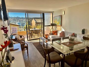 Depto en venta, 3 dorm. con vvista al mar/ Viña del Mar