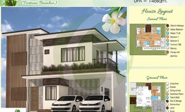 Single Attached Houses in Bamboo Bay Residences Liloan
