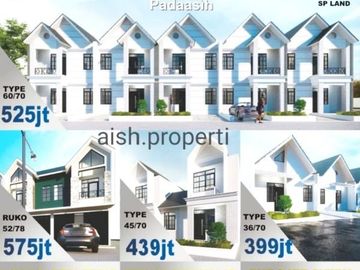 TERMURAH Rumah Asri Bonus FURNITURE Dekat Pemkot Cimahi