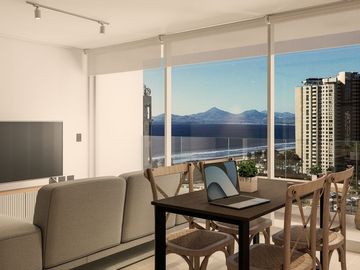 Departamento Frente al Mar 1D+1B TIPO A / desde UF3.330