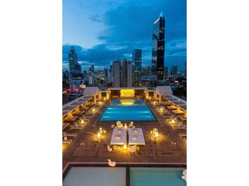 VENTA APARTAMENTO AMOBLADO 174m2 PISO ALTO AVENIDA BALBOA YOO & ARTS