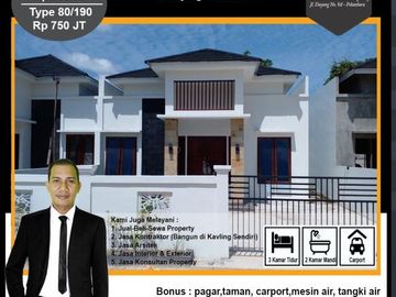 Rumah Ready Stock di Jual Cepat di Jalan Duyung Dekat Pusat Kota