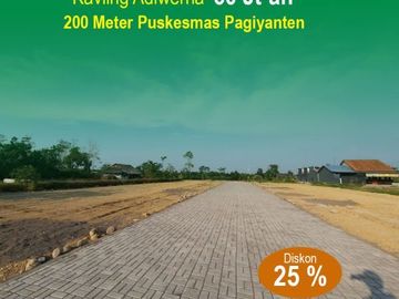 Hanya 60 Jt-an. Kavling SHM Pekarangan: Dekat Pasar Kedungsukun Adiwerna