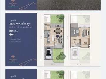 Rumah Cendana Cove Verdant Tipe Sanctuary Paling Besar Lippo Karawaci Tangerang