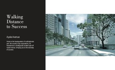 Condo Unit in Ayala Avenue Extension, Makati City