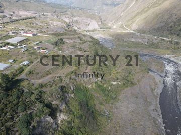 TERRENO EN VENTA PARA NEGOCIO TURISTICO EN BAÑOS 1000000 USD