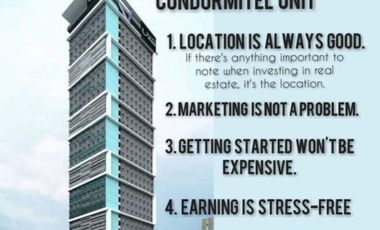 Condormitel Investment beside UST now Ready For Occupancy!