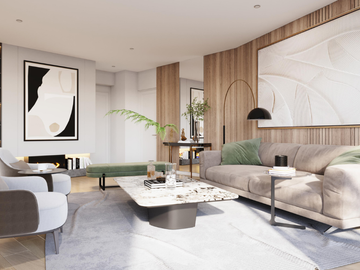 DEPARTAMENTO EN VENTA CON VISTA AL MAR EN PROYECTO