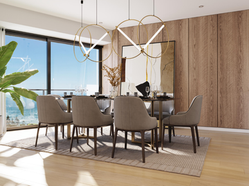 DEPARTAMENTO EN VENTA CON VISTA AL MAR EN PROYECTO
