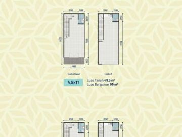 Ruko Modern Lokasi Sudah Ramai, Hampton Avenue T2 Gading Serpong