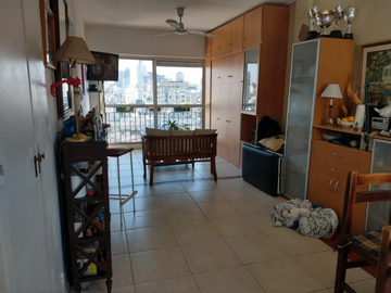 Departamento monoambiente en Venta en Recoleta, 1 ambiente 31 m2 piso alto, muy luminoso - Av Pueyrredón 1800