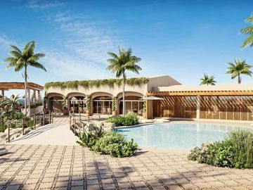 Penthouse vista al mar, pickleball, jacyuzzi, restaurante, venta San Jose