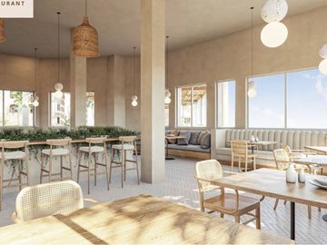 Penthouse vista al mar, pickleball, jacyuzzi, restaurante, venta San Jose