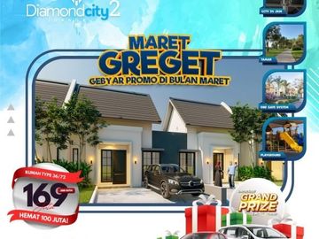 Promo Maret Rumah Murah Di Sidoarjo Diamond City Juanda