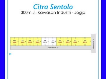 Cocok Bangun Kost Dan Usaha; Kavling Sentolo Kawasan Industri