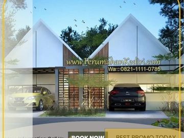 FREE BIAYA REAL!!!, Rumah Dijual di Tulungrejo Pare Kediri, Info. 0821-1111-----
